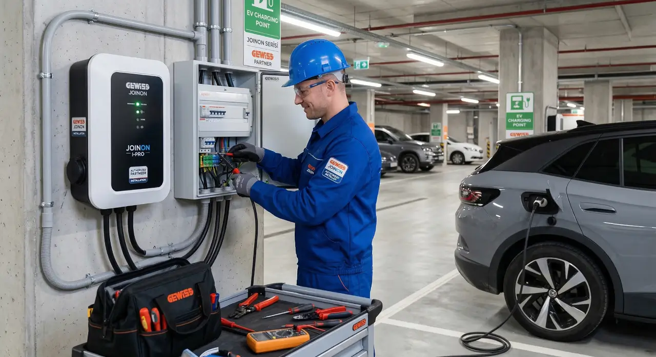 Elektrikli Araç Şarj İstasyonu Kurulumu
